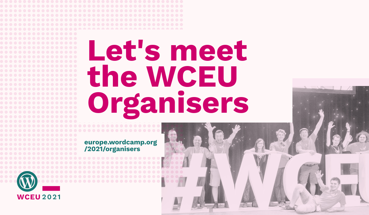 WCEU2021 Organisers team