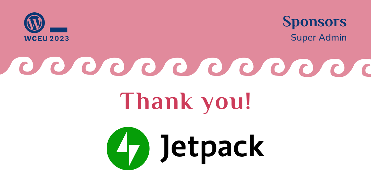 Introducing our Super Admin Sponsor – Jetpack