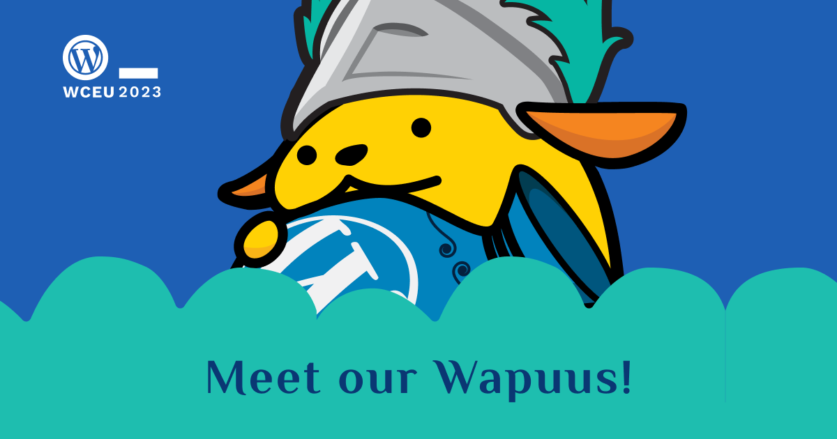Introducing our Wapuus for WordCamp Europe 2023!