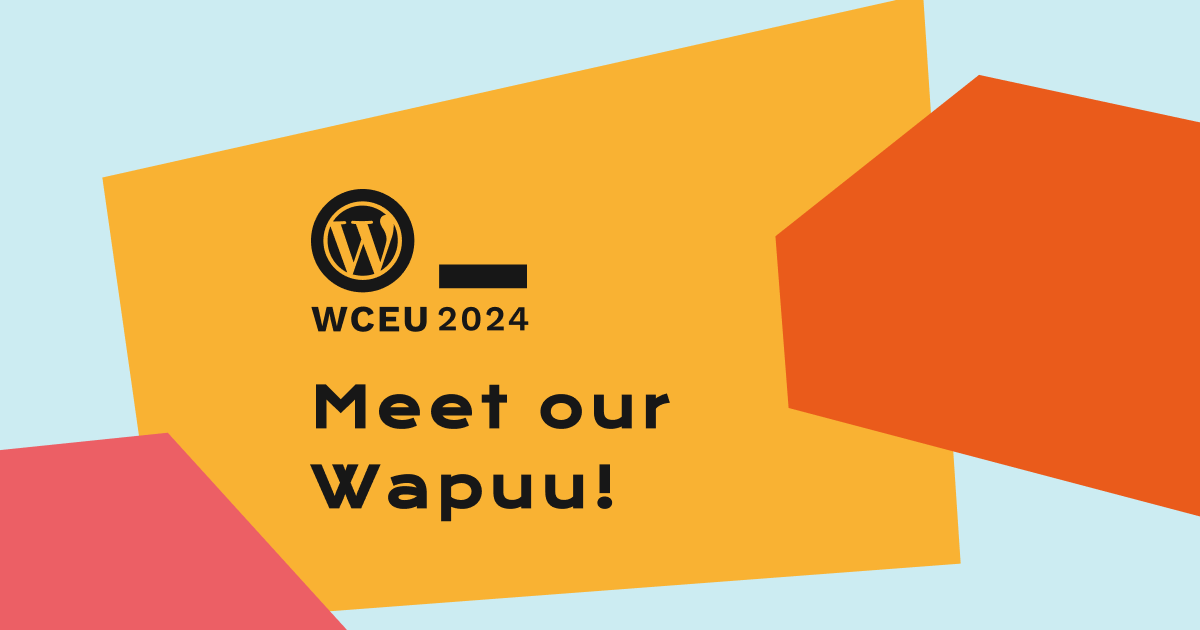 Introducing our official Wapuu mascots for WordCamp Europe 2024!