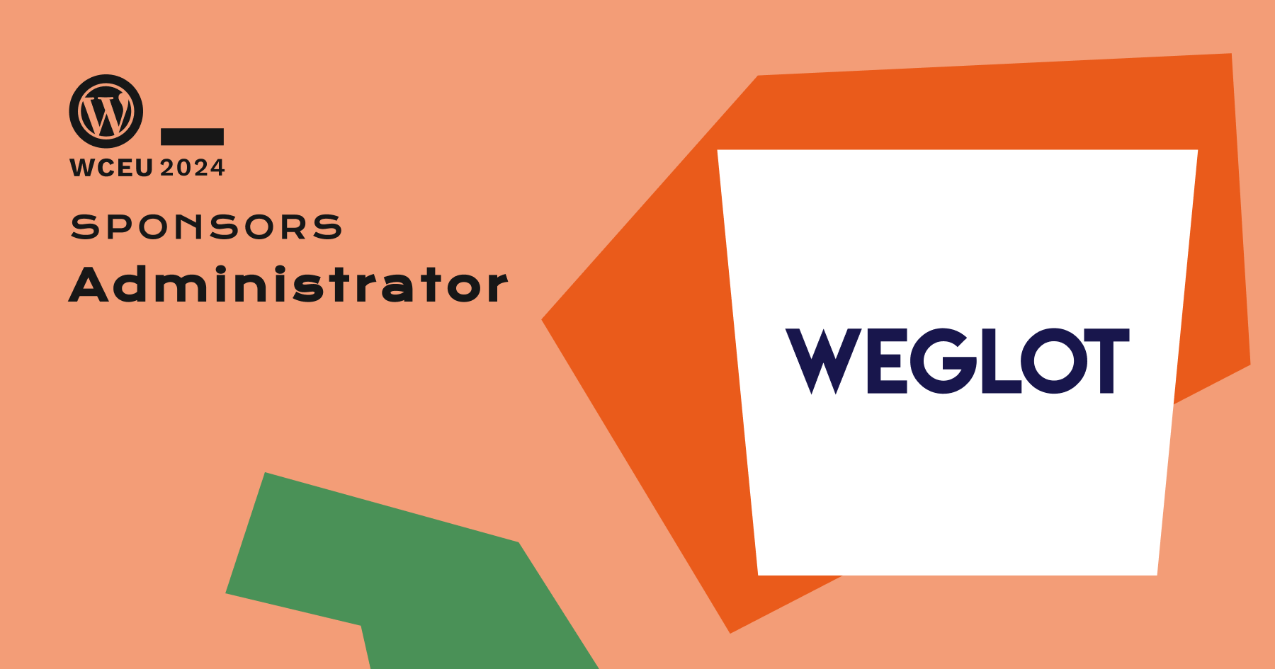 Introducing our Administrator Sponsor – Weglot
