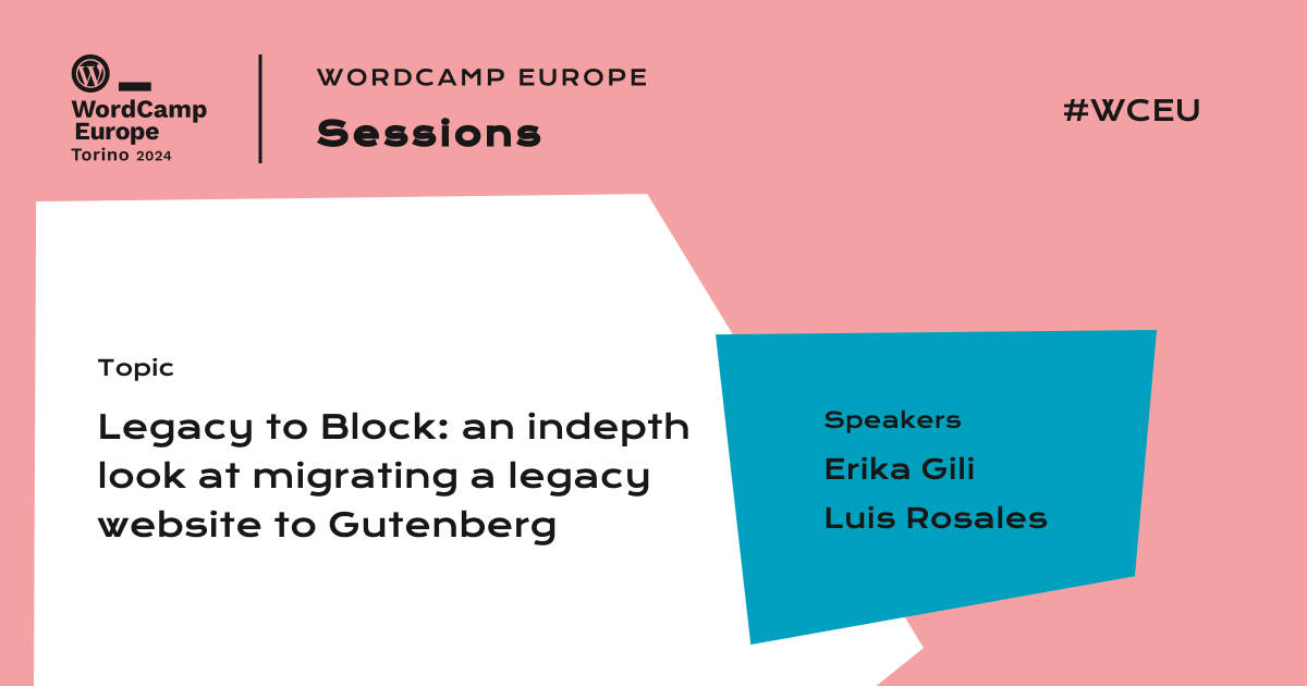 Legacy to Block: an indepth look at migrating a legacy website to Gutenberg