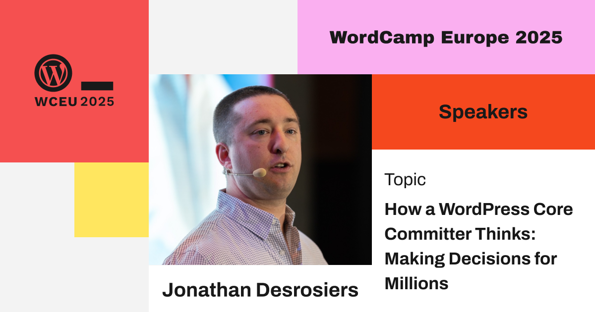 How a WordPress Core Committer Thinks: Making Decisions for Millions