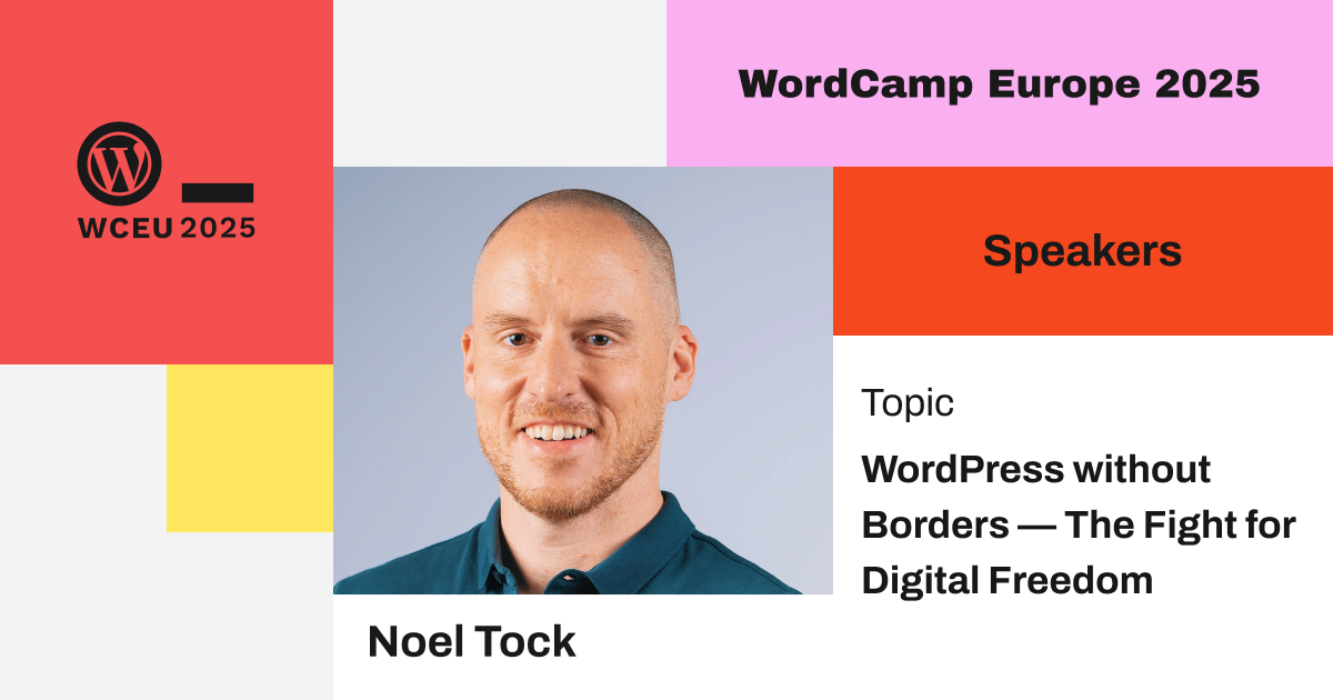 WordPress without Borders — The Fight for Digital Freedom (Track 1)