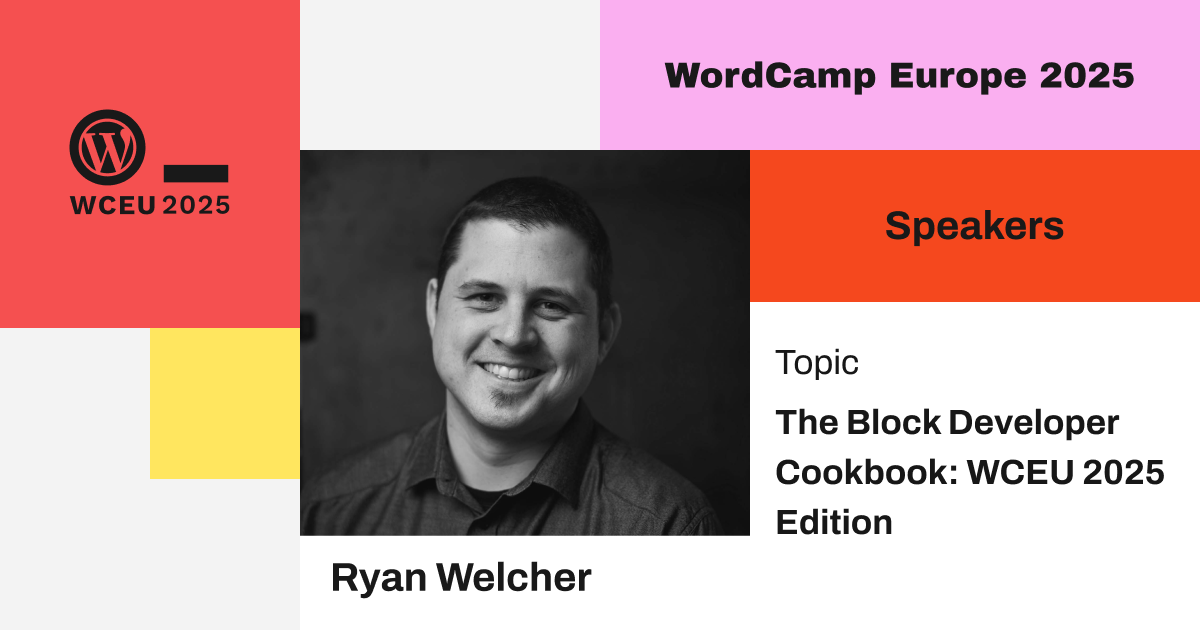The Block Developer Cookbook: WCEU 2025 Edition