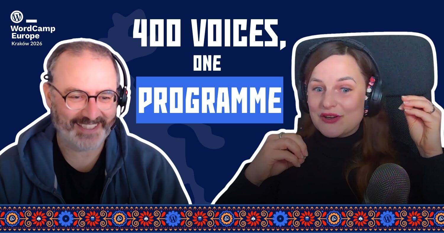 How WordCamp Europe Finds Its Voices
