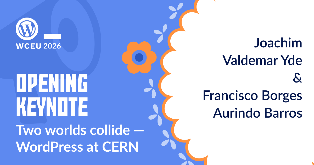 Two worlds collide: WordPress at CERN